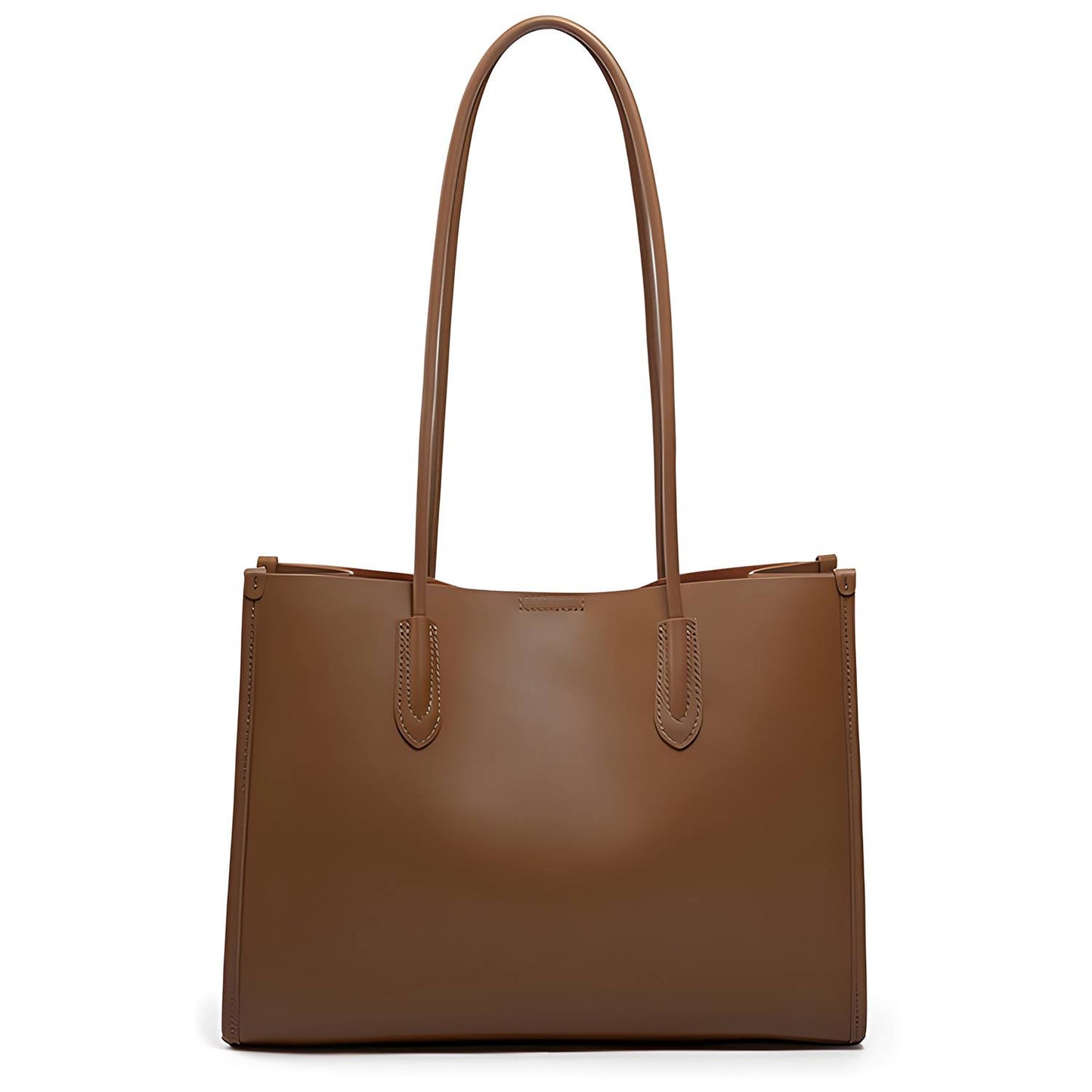 BLAMONDAY トートバッグ レディース 本革 大きめ 大容量 ビジネス 横型 a4 通勤 通学 pc収納 無地 ファスナー マグネット 仕切り 自立 WTZB-027