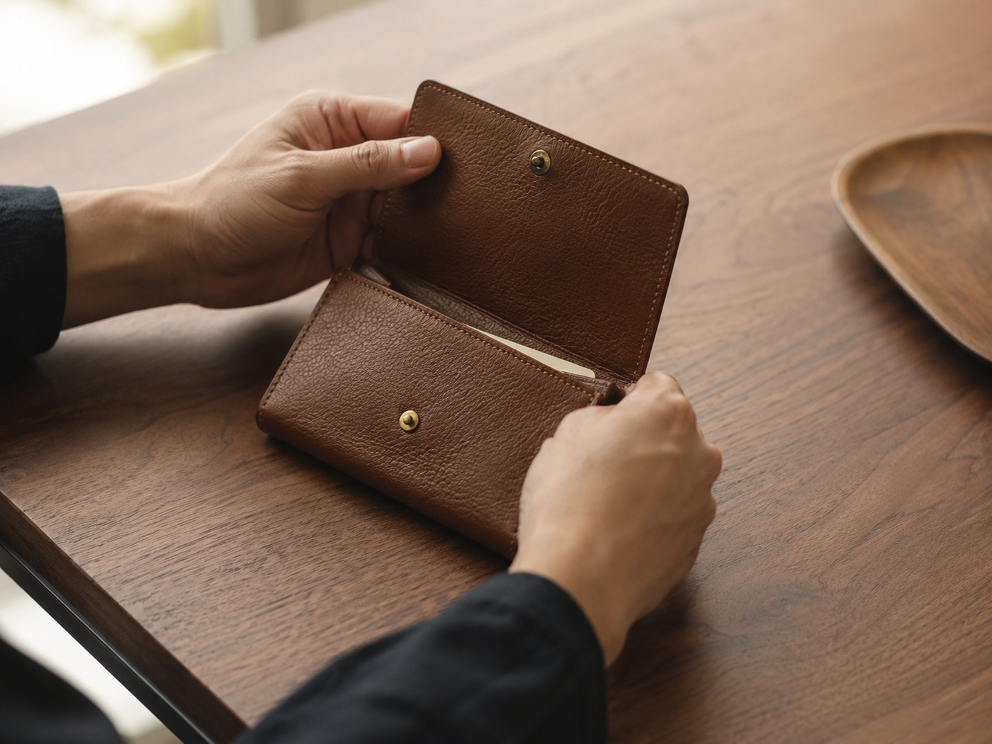 Leather texture detail