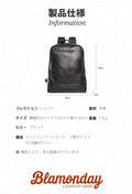 本革リュック メンズ おしゃれ 大容量 ビジネス 2WAY PC収納 MSZB-006