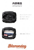本革ショルダーバッグ 軽量2WAY 小型おしゃれ仕切り付き MDZB-044