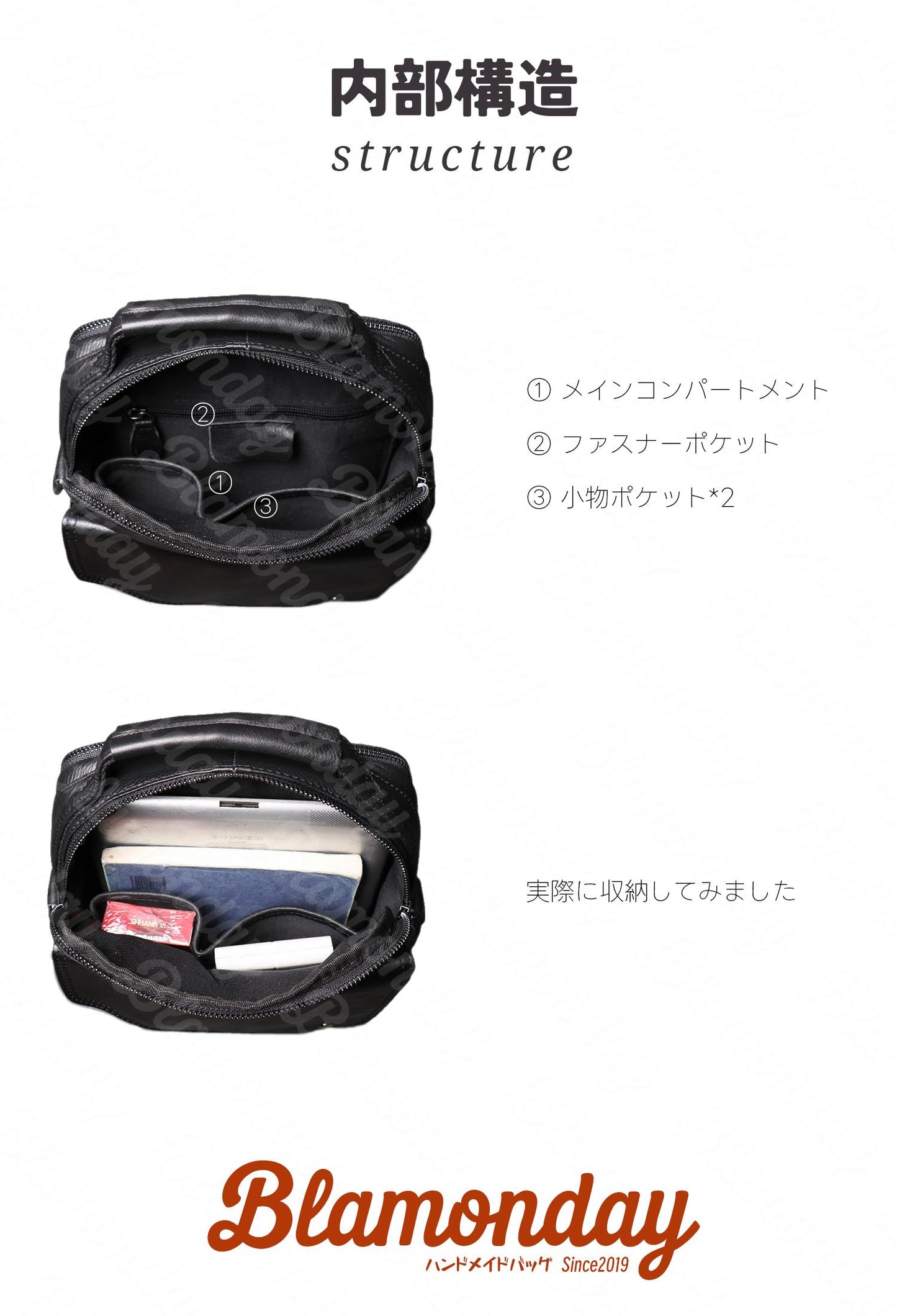[BLAMONDAY] ショルダーバッグ メンズ 本革 斜めがけバッグ 肩掛け 手提げ 小さめ 従型 軽量 おしゃれ カジュアル アウトドア 旅行 2way 無地 ファスナー マグネット 仕切り MDZB-044