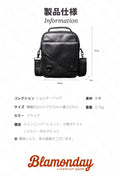 本革ショルダーバッグ 軽量2WAY 小型おしゃれ仕切り付き MDZB-044
