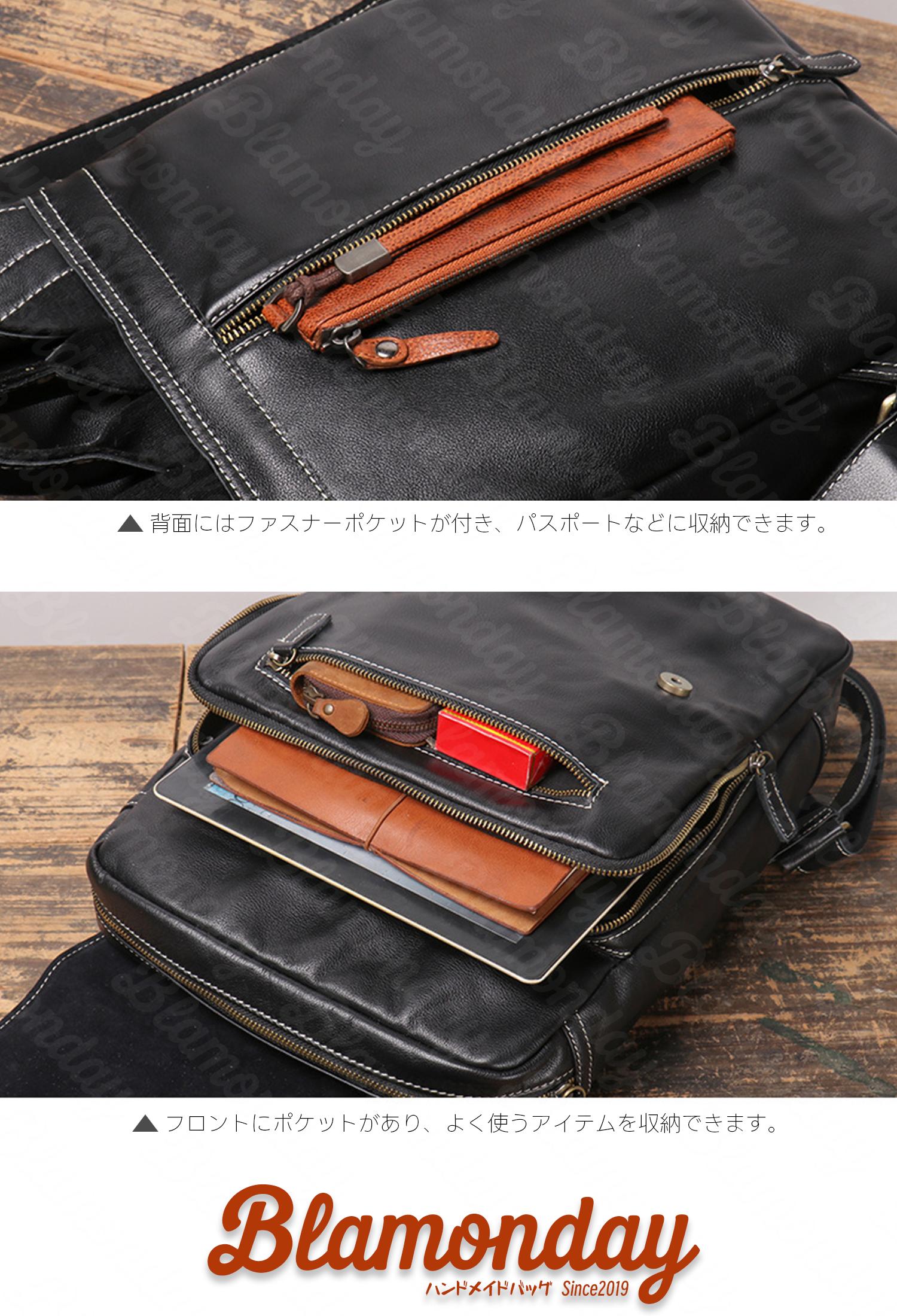 本革リュック 大容量 多機能 A4収納 PC対応 2WAY カジュアル MSZB-018
