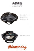 本革ボストンバッグ 大容量 PC収納 2WAY MBZB-017