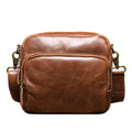 本革ショルダーバッグ 軽量斜めがけ 小型おしゃれ カジュアル無地 旅行アウトドア MDZB-038