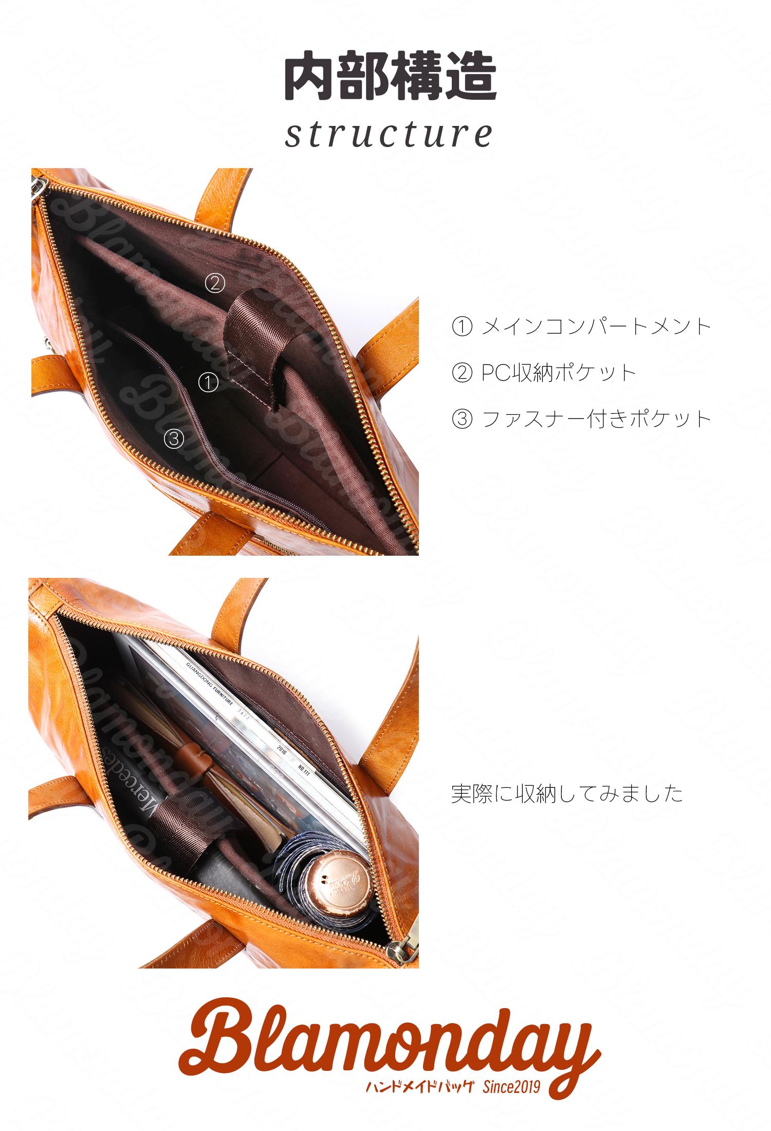 本革ショルダーバッグ 大容量 軽量 レトロ 2WAY カジュアル トートバッグ MDZB-049