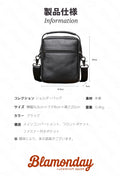 本革ショルダーバッグ 軽量2WAY 小型 おしゃれ 斜めがけ カジュアル 旅行用 MDZB-052